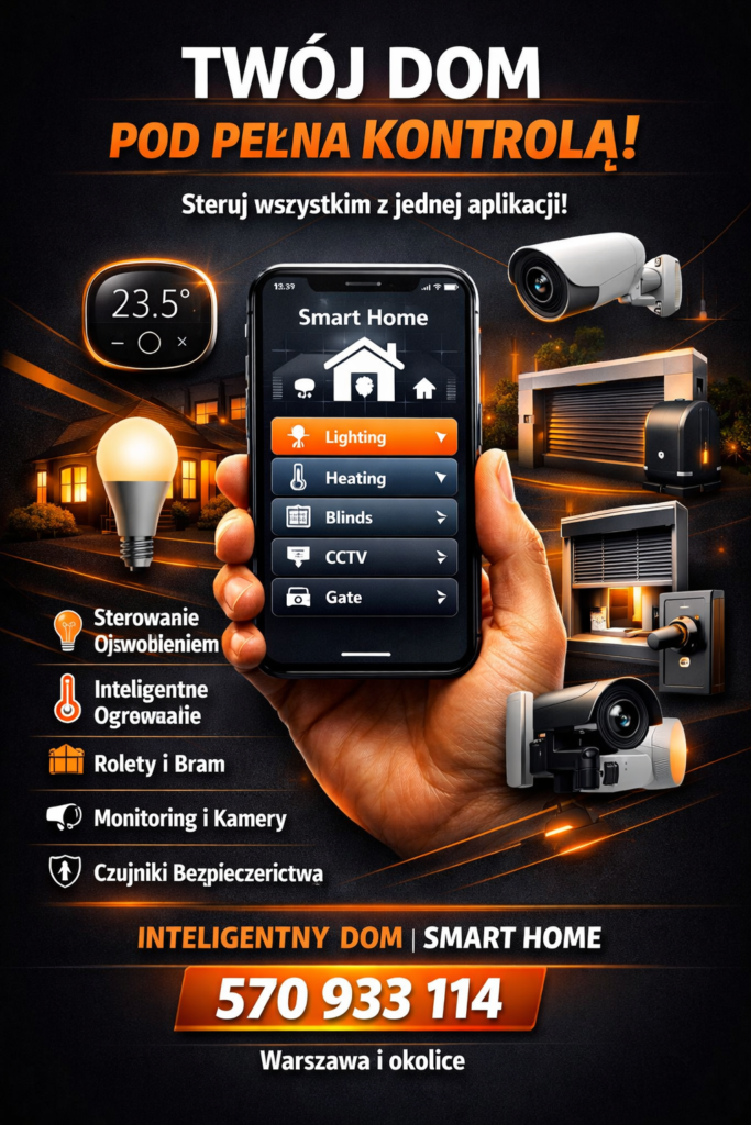 Smart Dom AI - Automatyka, Inteligentne Sterowanie Domem.